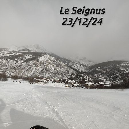 Studio Seignus D Allos Pieds Des Pistes Bagian luar foto
