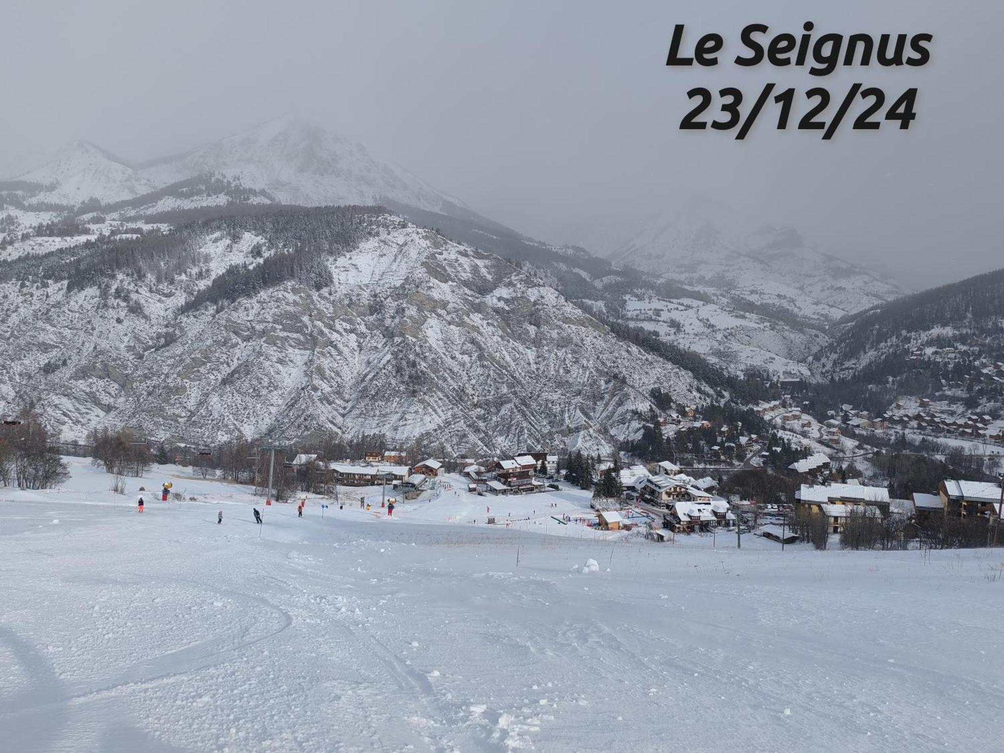Studio Seignus D Allos Pieds Des Pistes Bagian luar foto